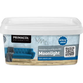 Primacol Decorative Moonlight farba dekoracyjna z efektem blasku księżyca, srebrna, 1 l