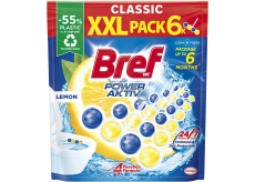 Bref Power Aktiv Lemon WC kuličky, 6 x 50 g