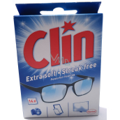 Clin chusteczki do czyszczenia okularów 14 sztuk