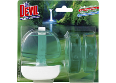 Dr. Devil 3w1 Natur Fresh płynny blok WC, koszyczek + wkład 3× 55 ml