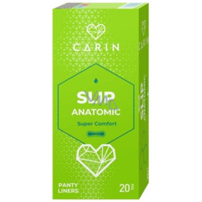 Carine Slip Anatomic wkładki anatomiczne 20 sztuk Carine Slip Anatomic wkładki anatomiczne 20 sztuk