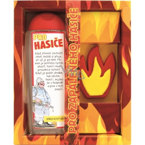 Bohemia Gifts Urbanova kosmetika Pro hasiče sprchový gel 300 ml + ručně vyráběné toaletní mýdlo 70 g, kosmetická sada Bohemia Gifts Urbanova kosmetika Pro hasiče sprchový gel 300 ml + ručně vyráběné toaletní mýdlo 70 g, kosmetická sada