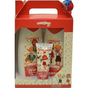 Mika Hurvínek šampon 400 ml + pěna 400 ml + výživný krém 75 ml, kosmetická sada