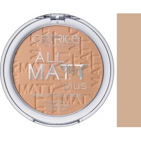 Catrice All Matt Plus Shine Control Powder puder 030 Ciepły Beż 10 g Catrice All Matt Plus Shine Control Powder puder 030 Ciepły Beż 10 g