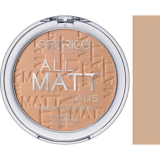 Catrice All Matt Plus Shine Control Powder puder 030 Ciepły Beż 10 g