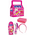 Kiku Sweet Raspberry parfém 15 ml + sprchový gel 250 ml + houba + čelenka dětská kazeta