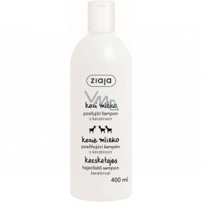 Ziaja Kozi mleko z keratyną szampon do włosów 400 ml