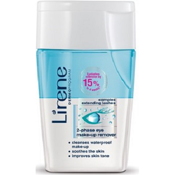 Lirene 2-Phase Eye Make-up Remover dvoufázová odličovací voda na oči 125 ml