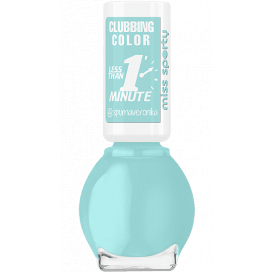 Miss Sporty Clubbing Colour lak na nehty 304 Magical Turquoise 7 ml