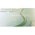 Disposable Gloves Rukavice Vinyl jednorázové nepudrované pravolevé velikost L box 100 kusů