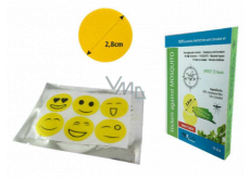 Trixline Repelentna naklejka przeciw komarom żółta 6 sztuk TR624