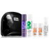 Toni&Guy Extreme Style lak na vlasy 100 ml + Instant Refresh suchý šampon 100 ml + Damage Repair šampon 50 ml + Damage Repair kondicionér 50 ml + Heat Protection Mist sprej na vlasy pro tepelnou ochranu 75 ml + černá kosmetická taška, kosmetická sada