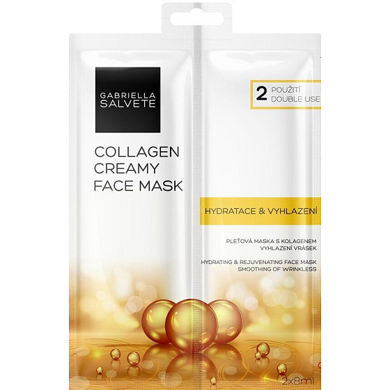 Gabriella Salvete Collagen pleťová maska proti vráskám 2 x 8 ml