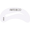 Artdeco Eyebrow Stencils with Brush šablony na obočí se štětečkem 5 kusů