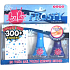 Bo-Po Frosty lak na nehty tmavě modrý 2,5 ml + lak na nehty tmavě fialový 2,5 ml + nálepky na nehty, kosmetická sada pro děti