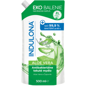 Indulona Aloe Vera antybakteryjne mydło płynne uzupełnienie 500 ml