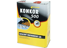 Paramo Konkor 500 asfaltowy lak antykorozyjny, 9 kg