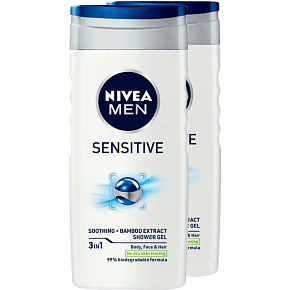 Nivea Men Sensitive Duo żel pod prysznic, 500 ml