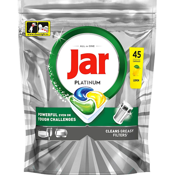 Jar Platinum tabletki do zmywarki, 45 sztuk