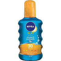 Nivea Sun Protect & refresh OF 30 niewidoczny spray do opalania, 200 ml