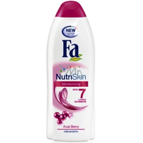 Fa NutriSkin Moisturising Acai Berry pěna do koupele 500 ml Fa NutriSkin Moisturising Acai Berry pěna do koupele 500 ml