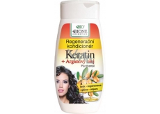 Bione Cosmetics Keratynowy i olej arganowy regenerujący odżywka do włosów 260 ml