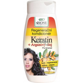 Bione Cosmetics Keratynowy i olej arganowy regenerujący odżywka do włosów 260 ml