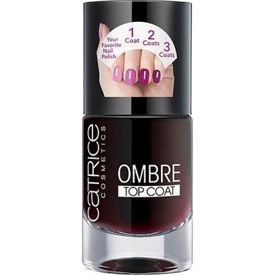 Catrice Ombre Top Coat krycí lak na nehty s ombre efektem 10 ml