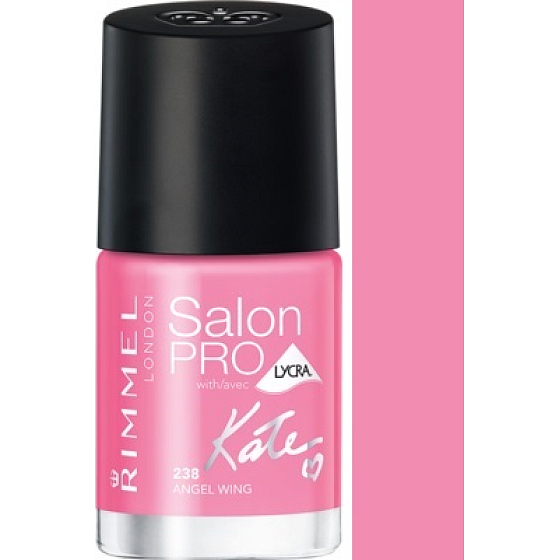 Rimmel London Salon Pro Lycra lak na nehty 238 Angel Wing 12 ml