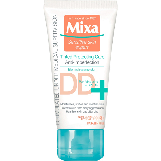 Mixa Anti-Imperfection OF 15 DD krém proti nedokonalostem 50 ml