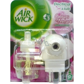 Air Wick Růžové květy středomoří elektrický osvěžovač vzduchu komplet 19 ml