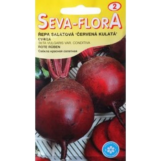 Seva - Flora Řepa červená salátová kulatá 4 g