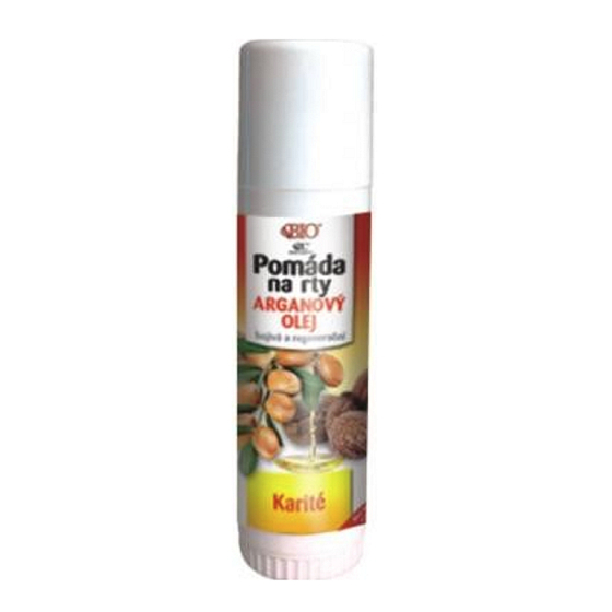 Bione Cosmetics Arganový olej & Karité pomáda na rty 6,5 ml