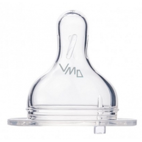 Canpol babies Savička silikonová kulatá na láhev široká, velikost 0 mini, pro děti od 0 měsíců 1 kus