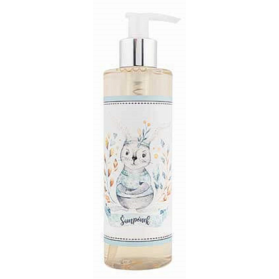 Bohemia Gifts Miminko Zelený čaj vlasový a tělový šampon pro kluky 0 - 3 let 250 ml
