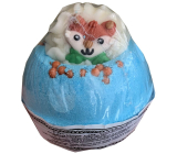 Bomb Cosmetics Lisica - Foxy Loxy Musująca kula do kąpieli 160 g