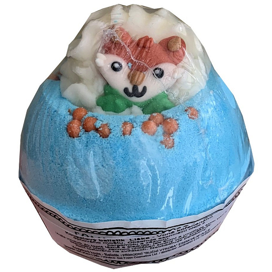 Bomb Cosmetics Lisica - Foxy Loxy Musująca kula do kąpieli 160 g