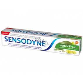 Sensodyne Herbal Fresh pasta do zębów na ochronę wrażliwych zębów 75 ml Sensodyne Herbal Fresh pasta do zębów na ochronę wrażliwych zębów 75 ml