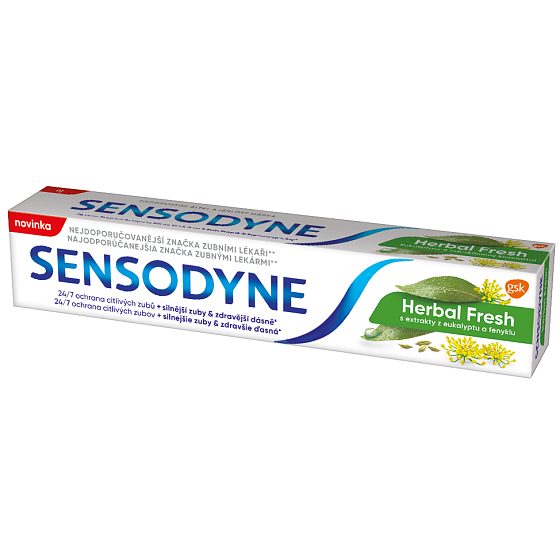 Sensodyne Herbal Fresh pasta do zębów na ochronę wrażliwych zębów 75 ml