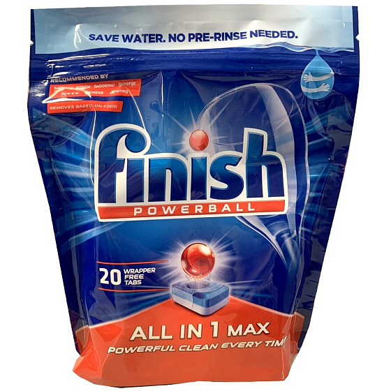 Finish All in 1 Max Regular tablety do myčky 20 kusů