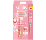 Gillette Venus ComfortGlide Spa Breeze maszynka do golenia z 3 ostrzami + 4 wymienne wkłady dla kobiet