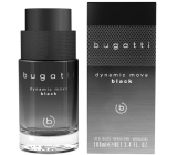 Bugatti Dynamic Move Black woda toaletowa dla mężczyzn 100 ml