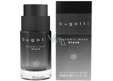 Bugatti Dynamic Move Black woda toaletowa dla mężczyzn 100 ml