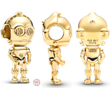 Charm Srebrna 925 Marvel Star Wars C-3PO, koralik na bransoletkę