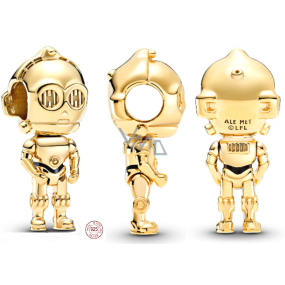 Charm Srebrna 925 Marvel Star Wars C-3PO, koralik na bransoletkę