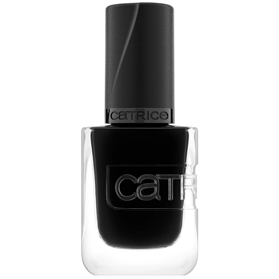 Catrice Gel Affair lak na nehty 037 Black To The Roots, 10,5 ml. Gelový lak v elegantním černém odstínu, který poskytuje intenzivní krytí, vysoký lesk a dlouhotrvající efekt.
