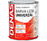 DENAS UNIVERZÁL-LESK powłoka wierzchnia do drewna, metalu i betonu, 0110 jasnoszary, 700 g