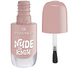 Essence lak na nehty Gel nail Colour 30 Nude To Know, 8 ml