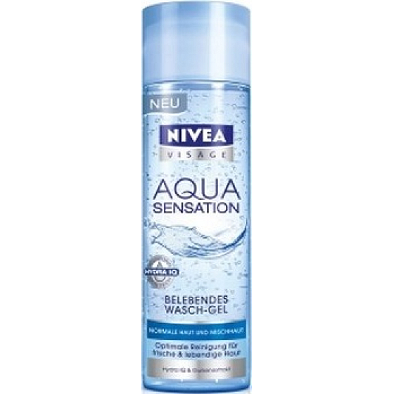 Nivea Visage Aqua Sensation oživující čisticí pleťový gel 200 ml