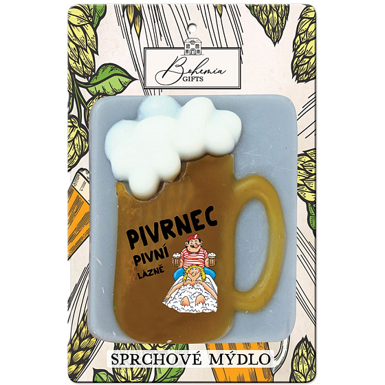 Bohemia Gifts Půllitr ręcznie wytwarzane mydło toaletowe 85 g